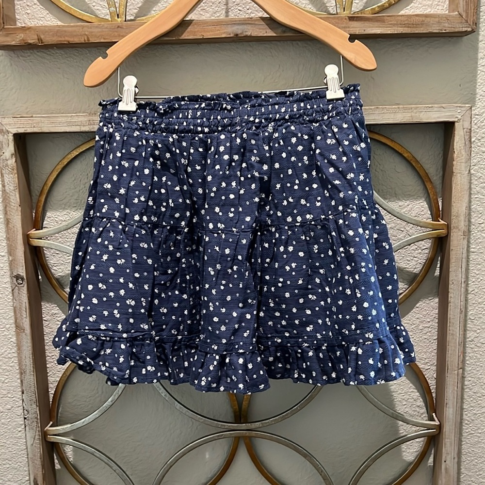 Blue skirt